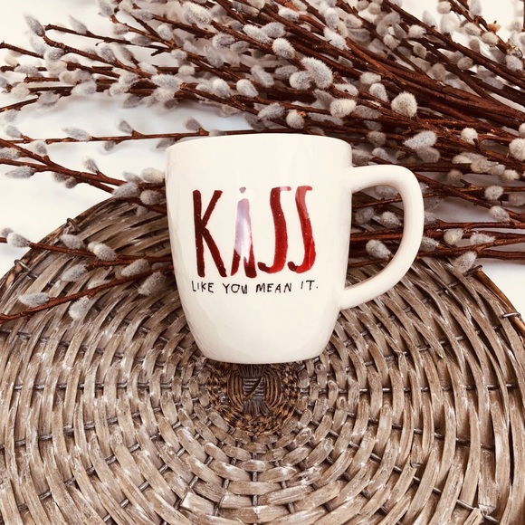 Rae Dunn Other - RAE DUNN “KISS LIKE YOU MEAN IT” Mug